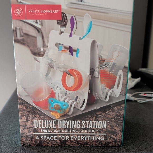 Prince Lionheart Deluxe Drying Station - White - Picture 1 of 4